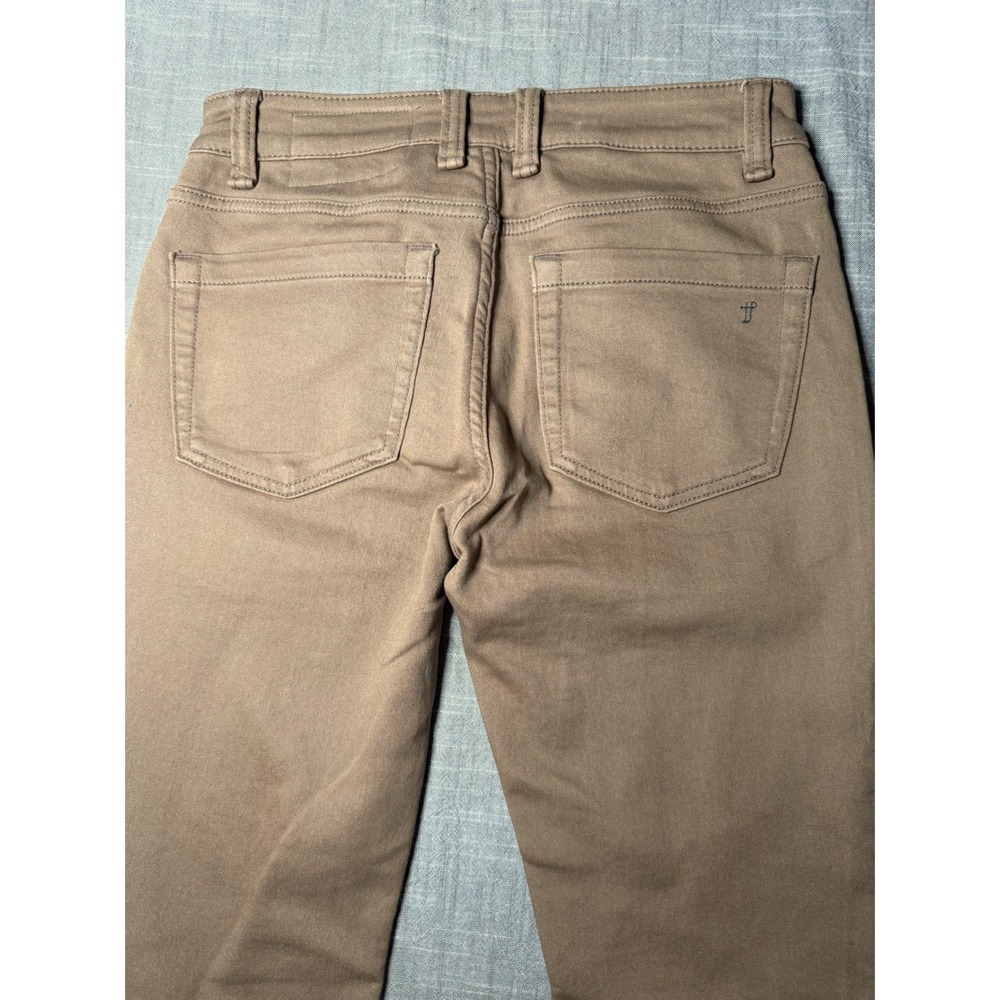 TPJ The Perfect Jean Slim Fit Khaki Tan Pants Mens 28x26 J09V10DK - Picture 8 of 10